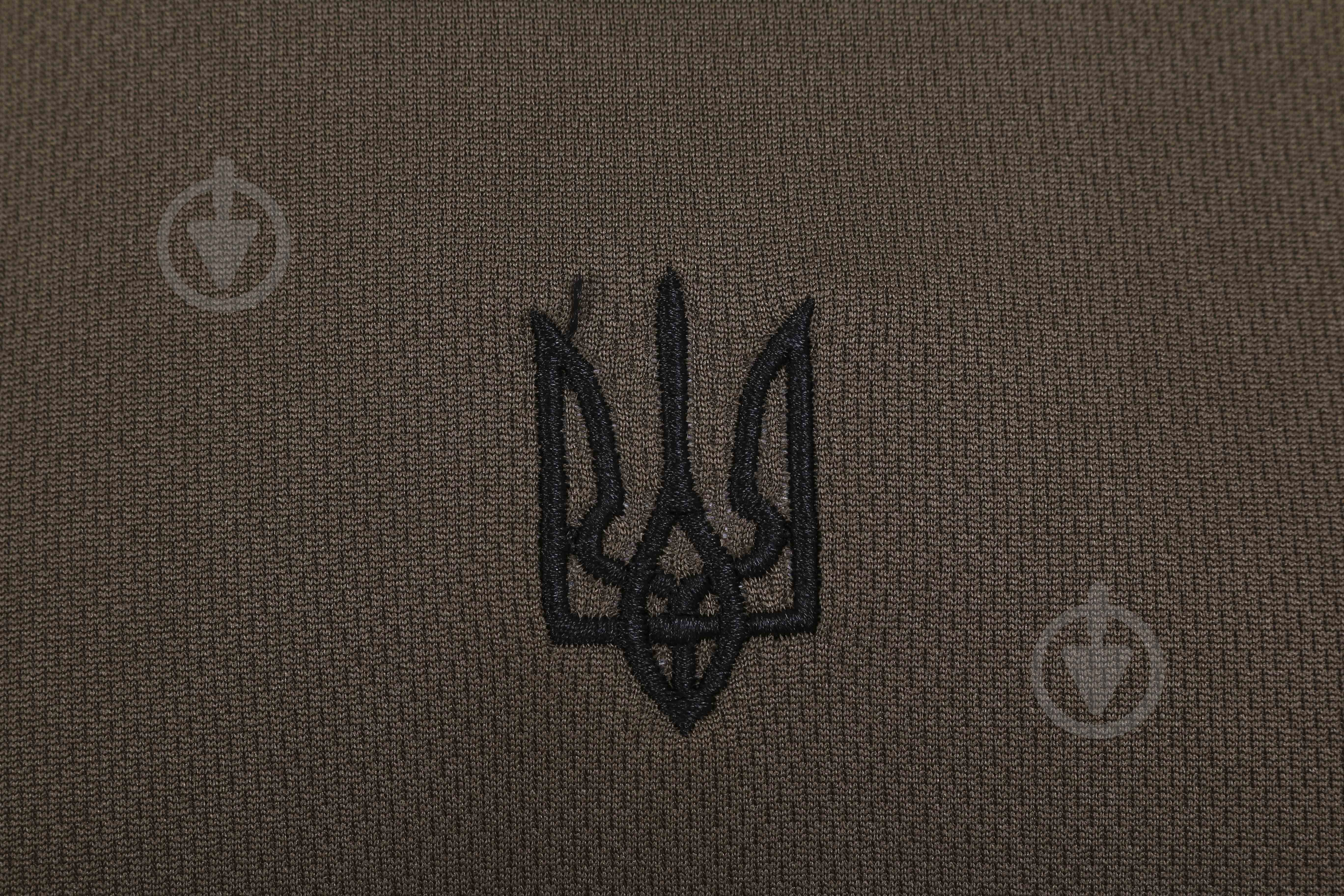 Футболка LOGOS-Tac COOLMAX з вишивкою чорний герб 04-09-00-0017 р.2XL хакі - фото 12