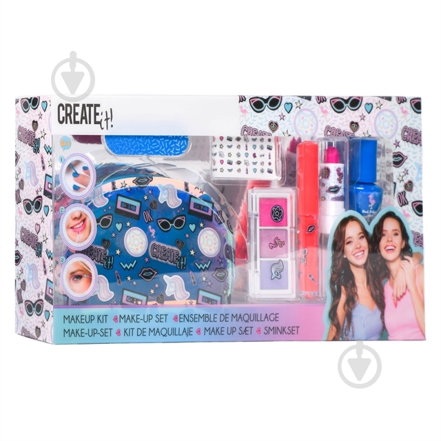 Набір дитячої декоративної косметики CREATE IT! з сумочкою - фото 1