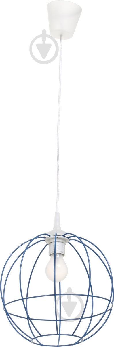 ВИТРИНА! Подвес TK Lighting Cosmo 1x60 Вт E27 голубой 2695 - фото 1