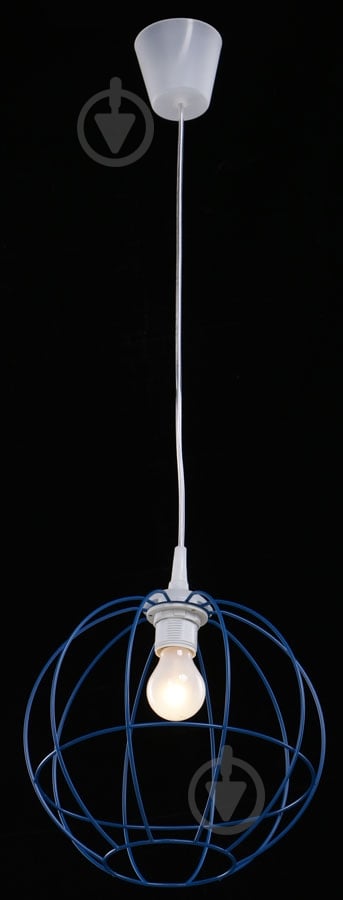 ВИТРИНА! Подвес TK Lighting Cosmo 1x60 Вт E27 голубой 2695 - фото 2