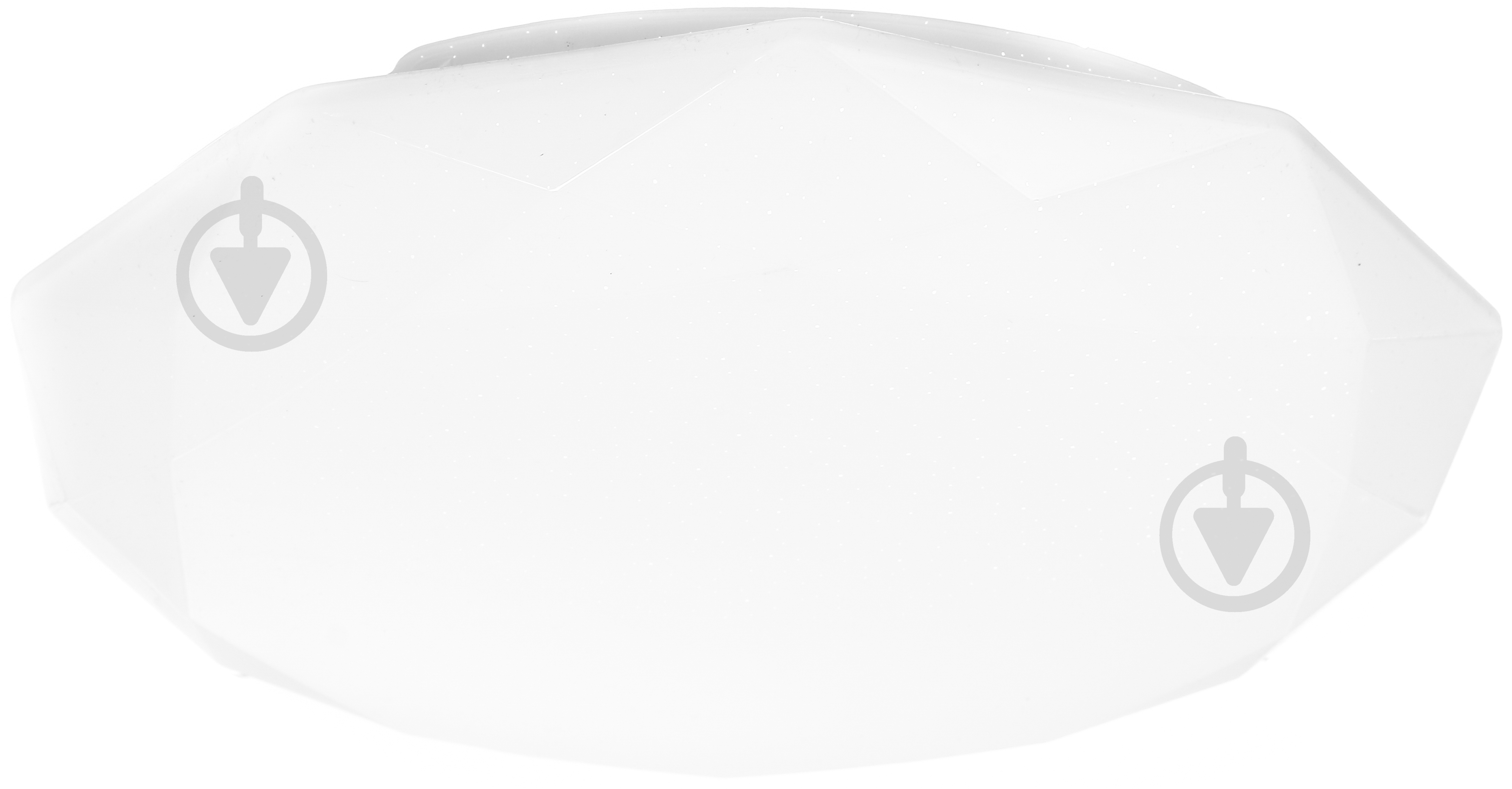 Плафон Accento lighting ALTD-TRY-SS36-DIAMOND_shade білий - фото 1