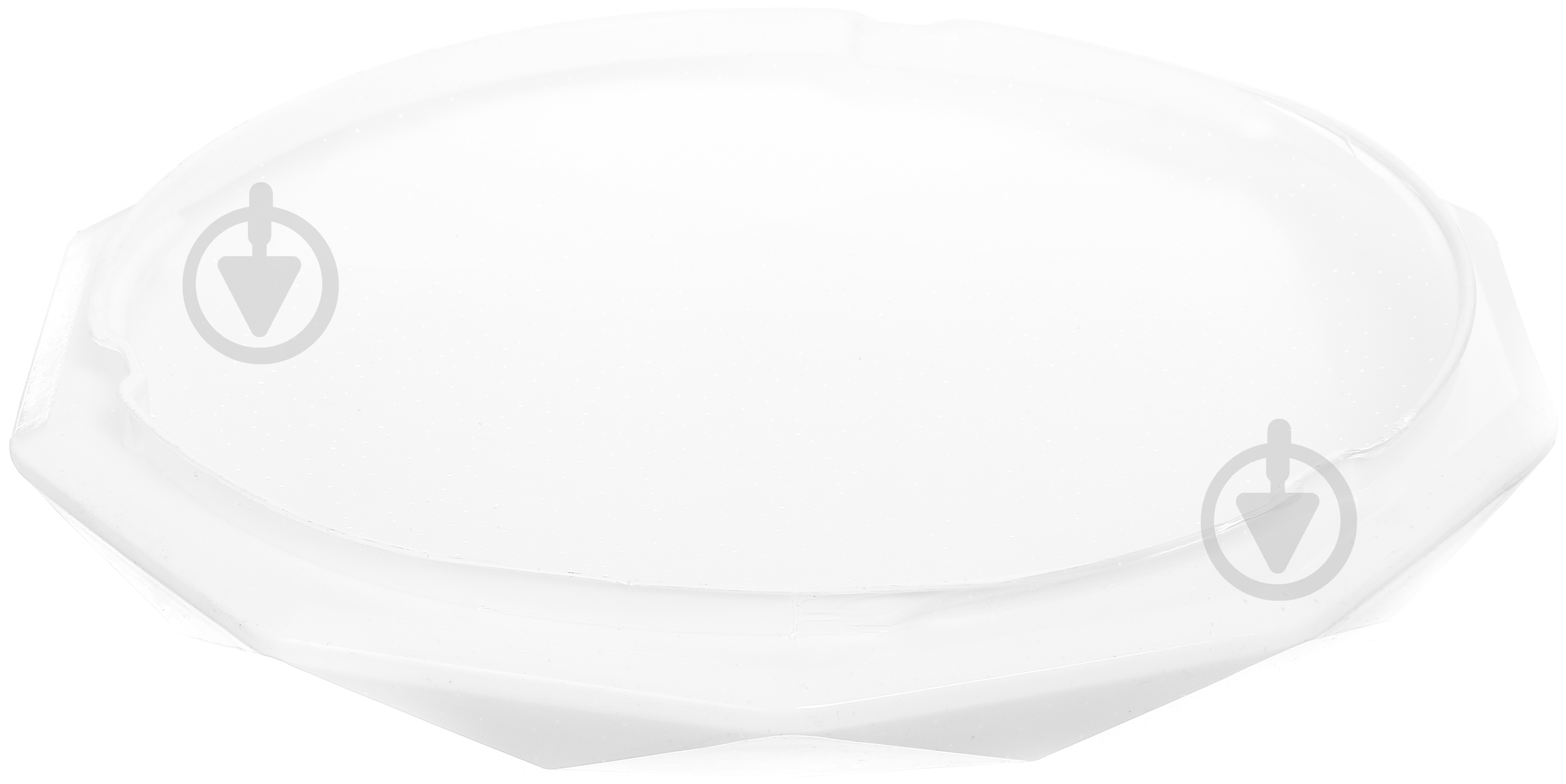 Плафон Accento lighting ALTD-TRY-SS36-DIAMOND_shade білий - фото 3