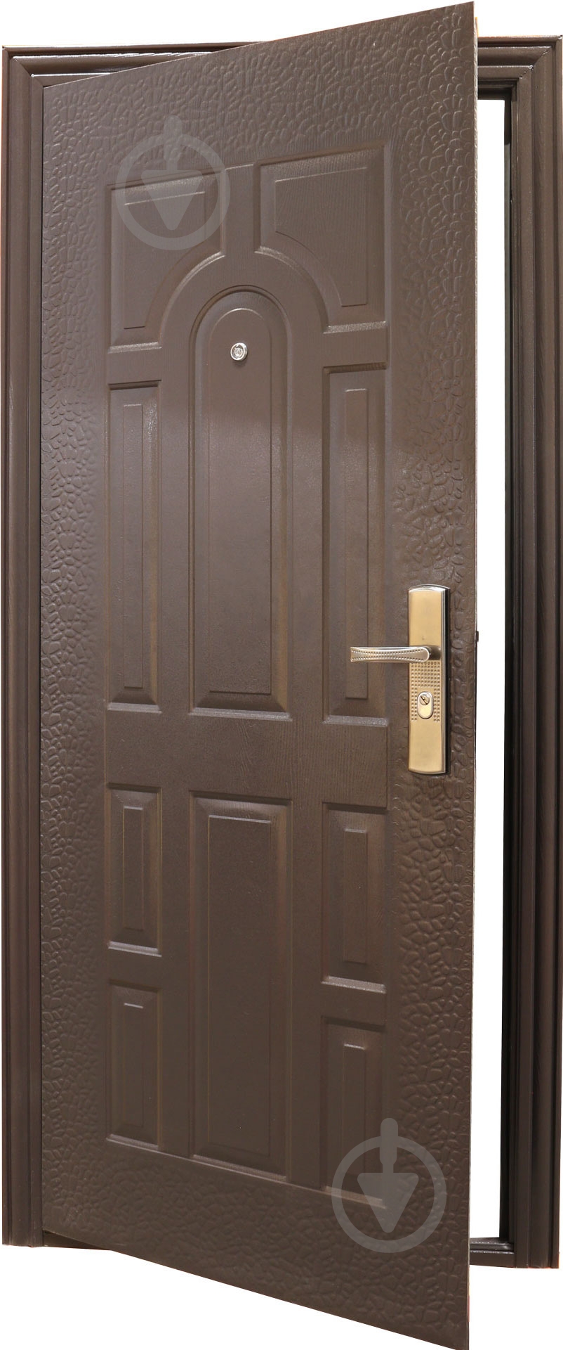 Двері вхідні Y1S37C50 коричневий 2050х860 мм ліві - фото 2