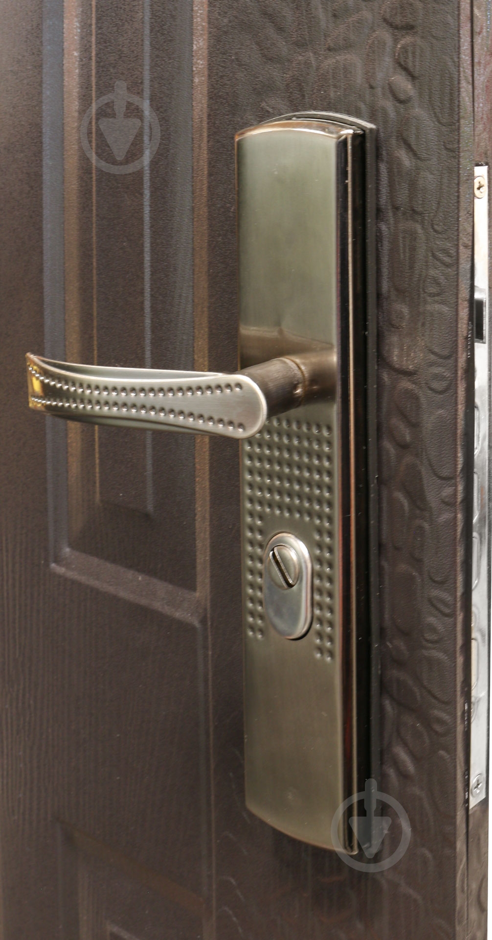 Двері вхідні Y1S37C50 коричневий 2050х860 мм ліві - фото 3