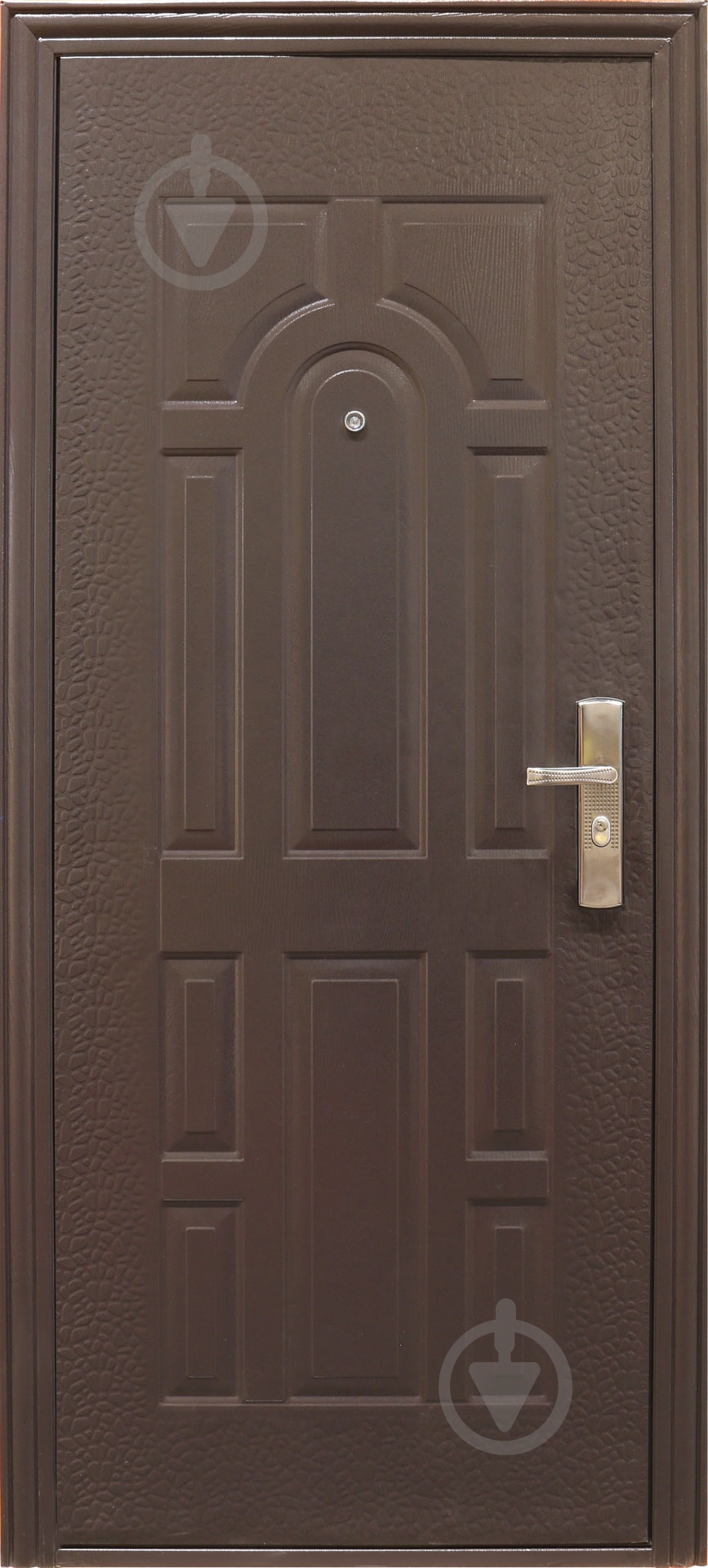 Двері вхідні Y1S37C50 коричневий 2050х860 мм ліві - фото 1