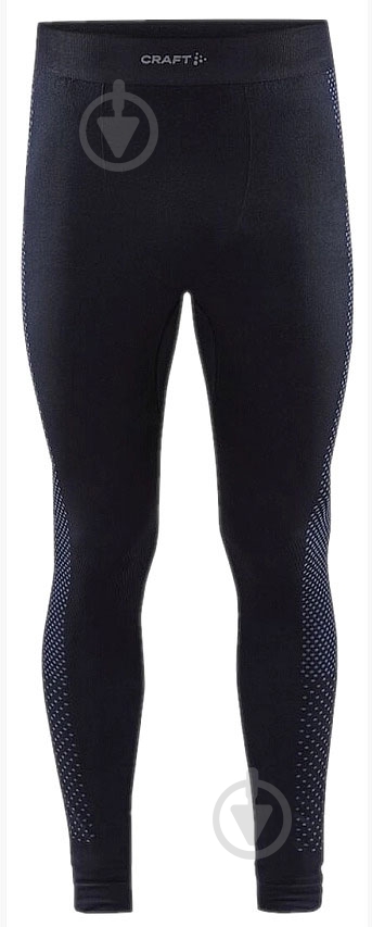 Термобрюки Craft WARM 3D-KNIT BASELAYER PANTS WITH FEW SEAMS, TIGHT FIT, GREAT STRETCH, BRUSHED INSIDE AND BODYMAPPED DESIGN FOR OPTIMAL THERMOREGULATION. 1912519-999000 р.2XL черный - фото 1