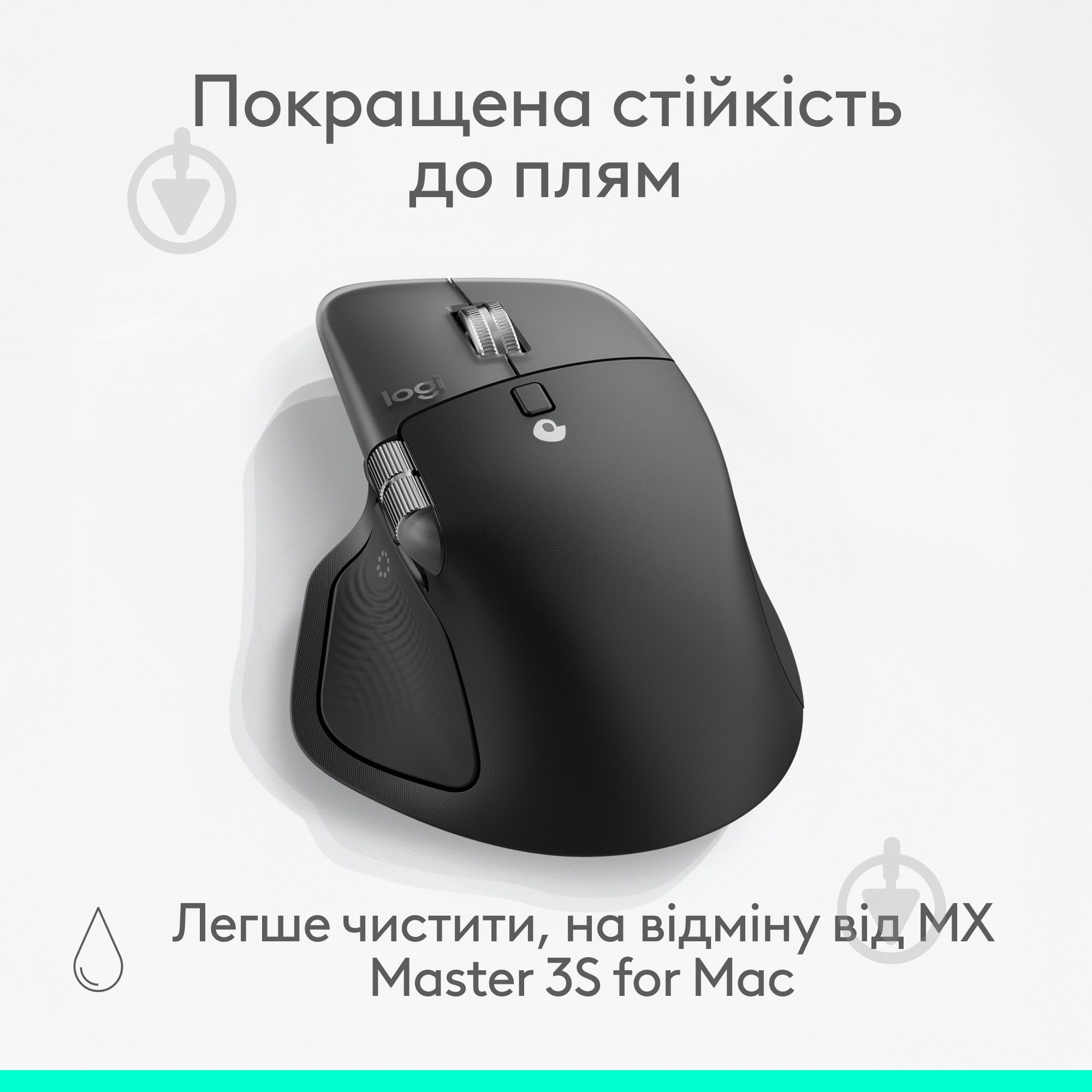 Игровая мышь Logitech MX Master 4 for Mac Performance Wireless Mouse space black (910-007577) - фото 13