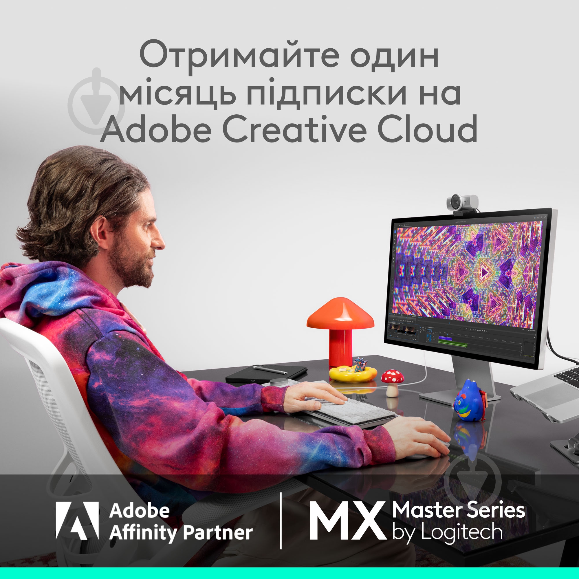 Игровая мышь Logitech MX Master 4 for Mac Performance Wireless Mouse space black (910-007577) - фото 4