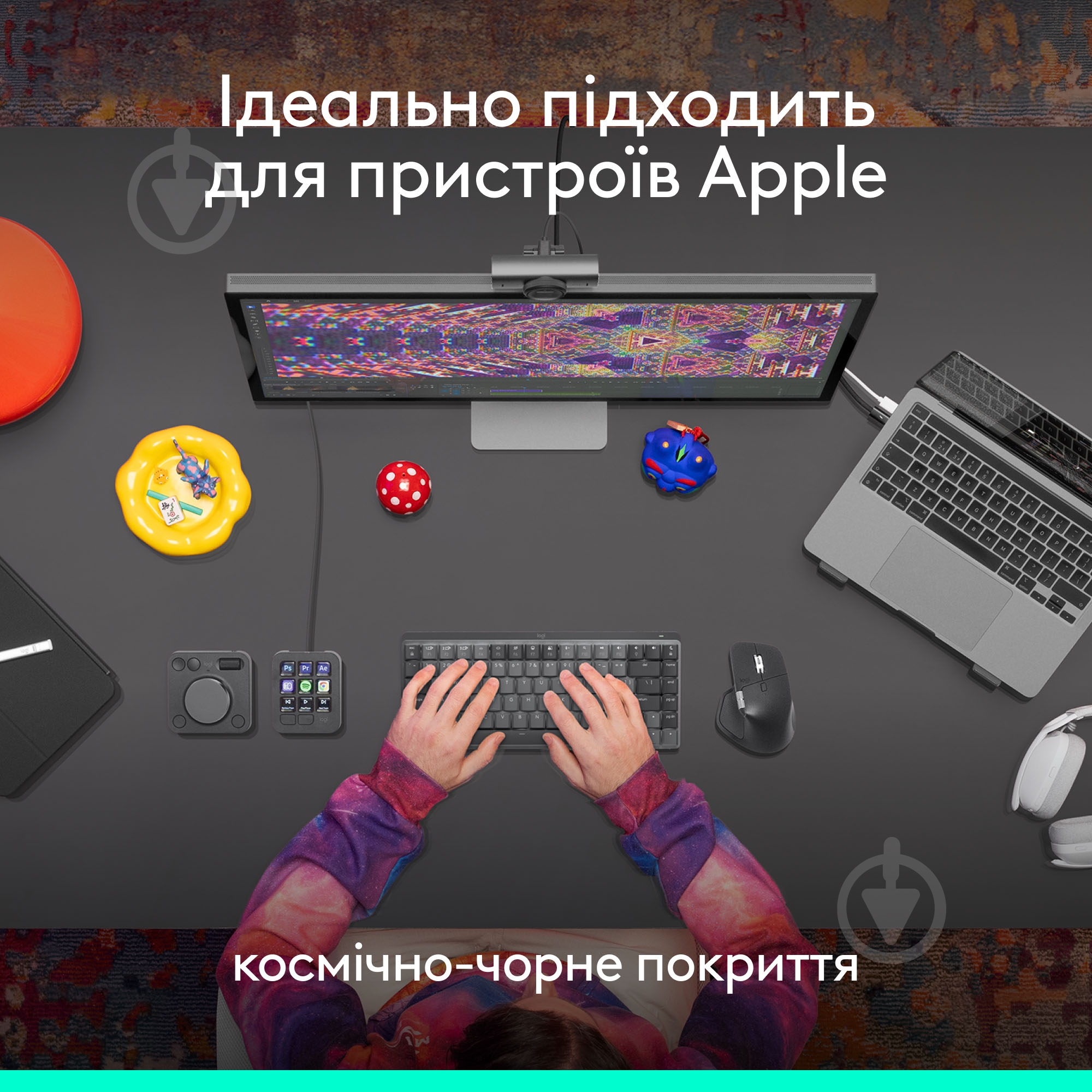 Игровая мышь Logitech MX Master 4 for Mac Performance Wireless Mouse space black (910-007577) - фото 11