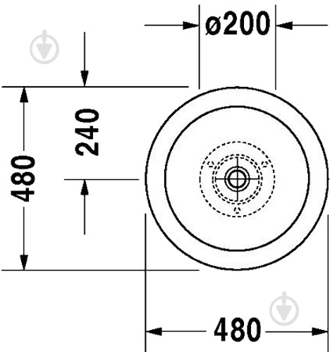 Умывальник DURAVIT Bagnella 045148 - фото 2