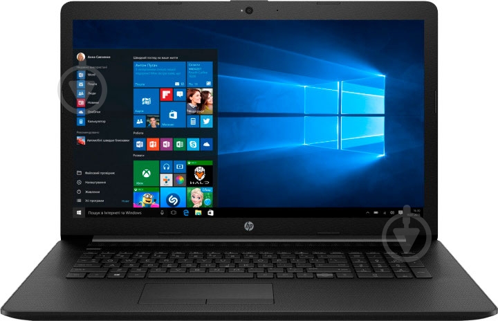 Ноутбук HP 17-ca1011ur 17,3" (6RL05EA) black - фото 1