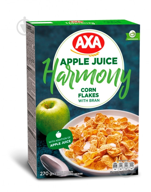 Хлопья AXA HARMONY Кукурузные с отрубям 270 г - фото 1