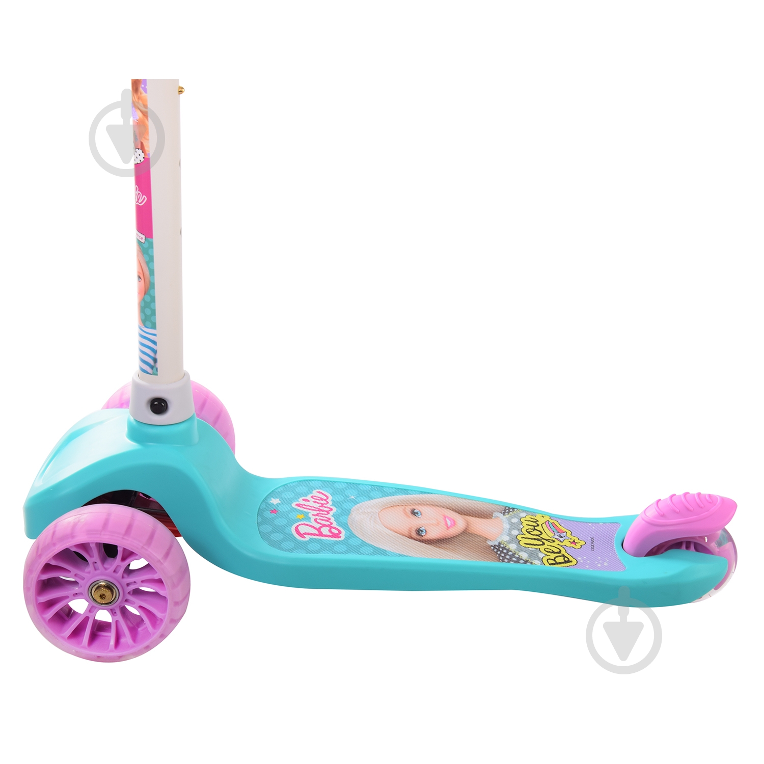 Самокат Barbie голубой LS2119 - фото 4