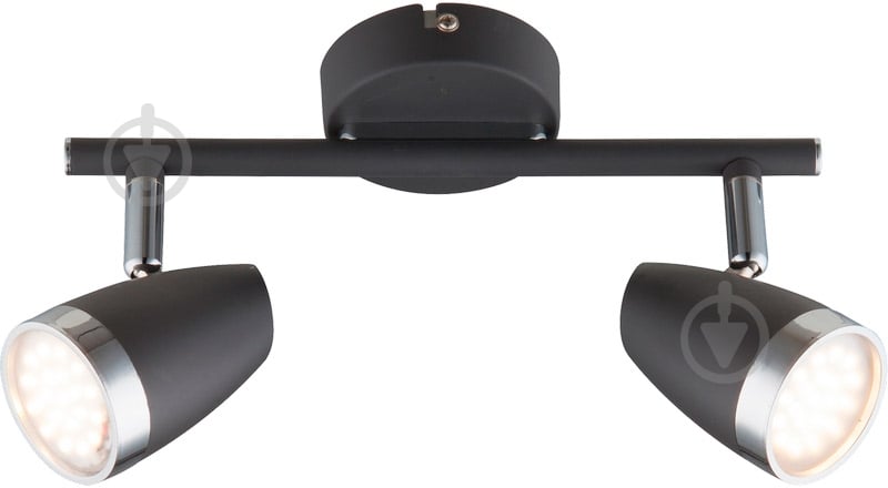 Спот Globo Nero LED 2x4 Вт черный 56110-2 - фото 1