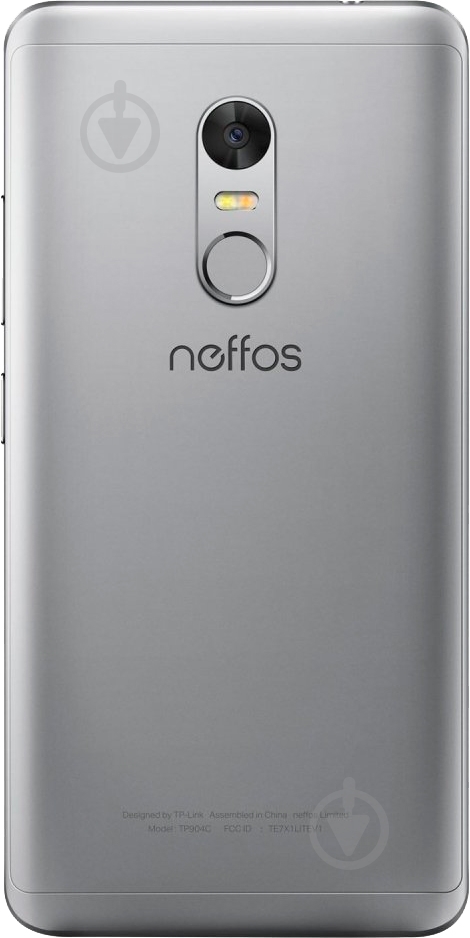 Смартфон Neffos X1 Lite 2/16GB grey (TP904A24UA) - фото 3