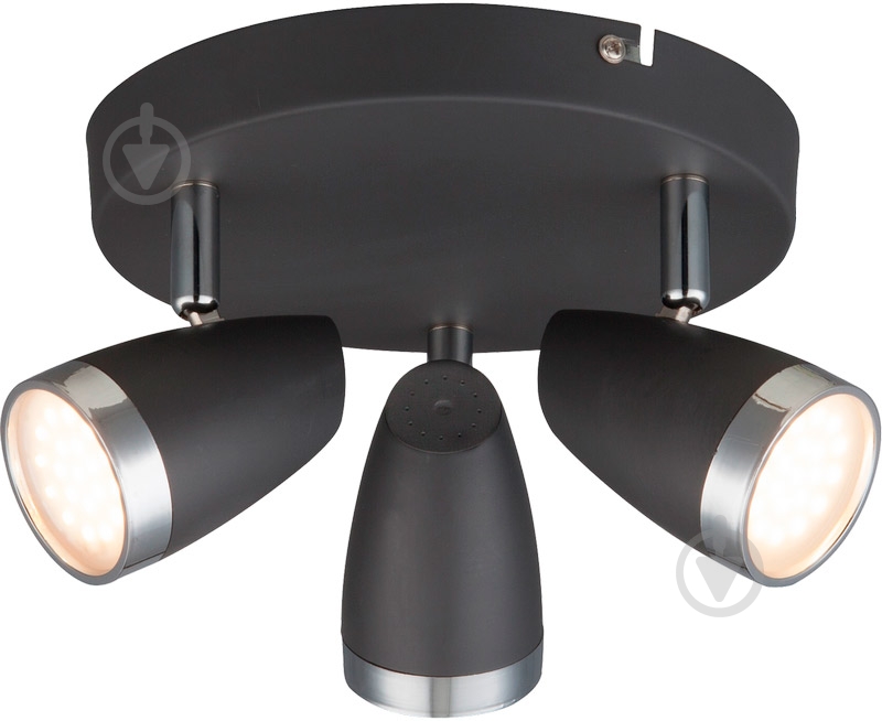 Спот Globo Nero LED 3x4 Вт черный 56110-3 - фото 1 Спот Globo Nero LED 3x4 Вт черный 56110-3 - фото 1