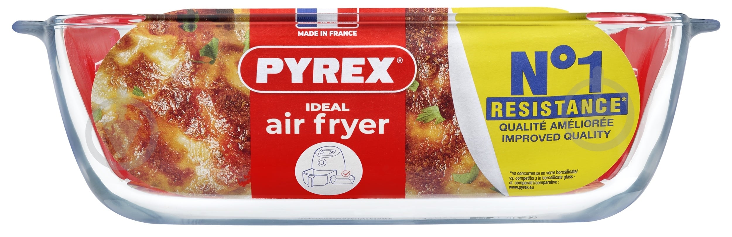 Форма для випікання Pyrex 25х22х7 см 2,2 л AIRFRYER - фото 4 Форма для випікання Pyrex 25х22х7 см 2,2 л AIRFRYER - фото 4