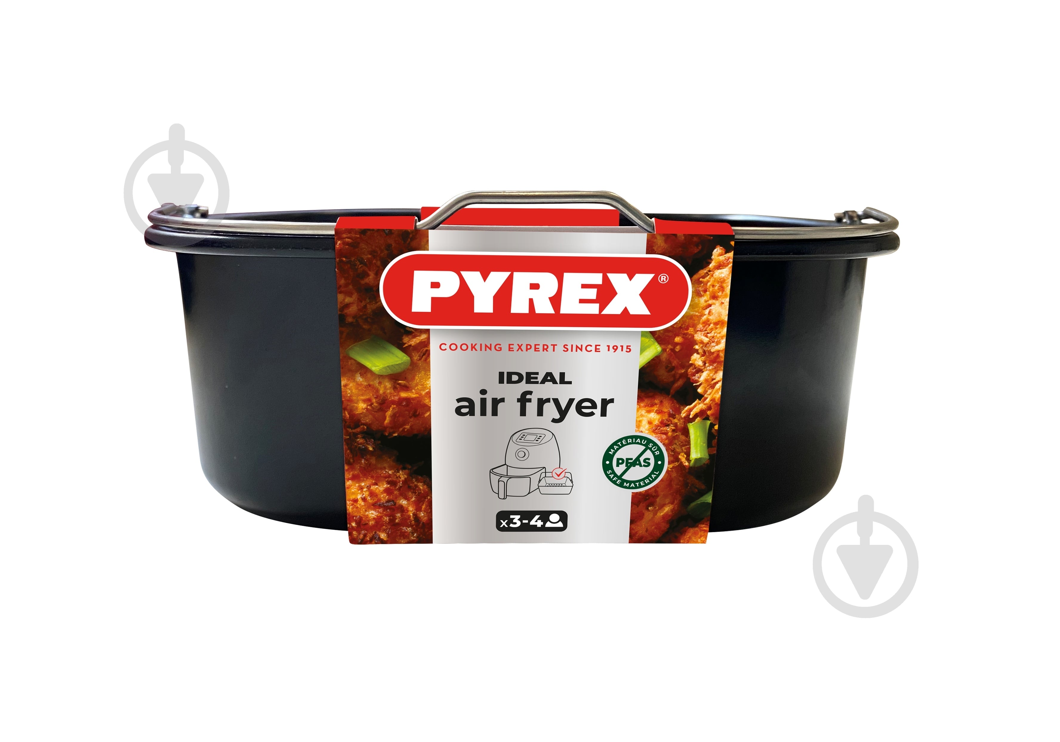 Форма для випікання Pyrex 22х21х7,5 см AIRFRYER, - фото 1