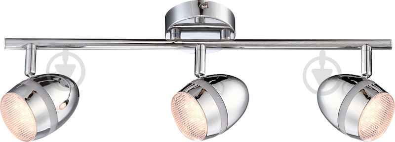 Спот Globo Manjola LED 3x3 Вт хром 56206-3 - фото 1 Спот Globo Manjola LED 3x3 Вт хром 56206-3 - фото 1