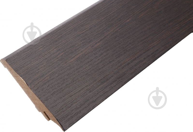 Плинтус МДФ Super Profil ПП1682К венге 2070х82х21 мм - фото 1 Плинтус МДФ Super Profil ПП1682К венге 2070х82х21 мм - фото 1