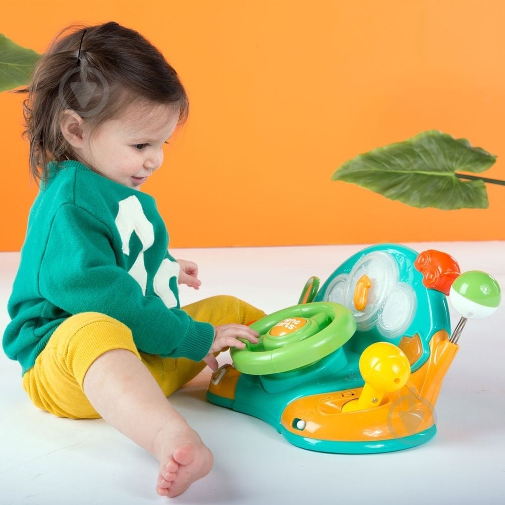 Игровой руль Bright Starts "Lights & Colors Driver" 52178 - фото 5