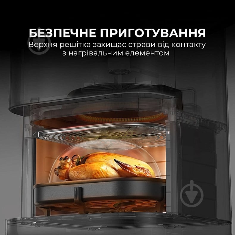 Мультипечь MOVA AeroChef FD10s Pro White - фото 10