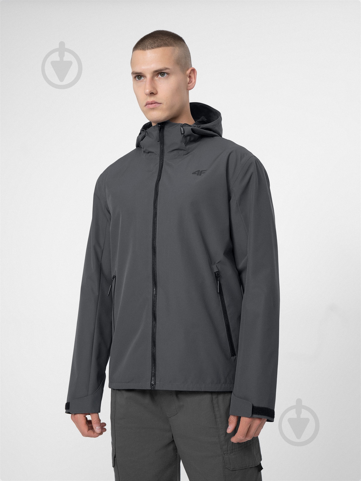 Куртка 4F 4FSS23TTJAM079-23S р.2XL сірий - фото 1
