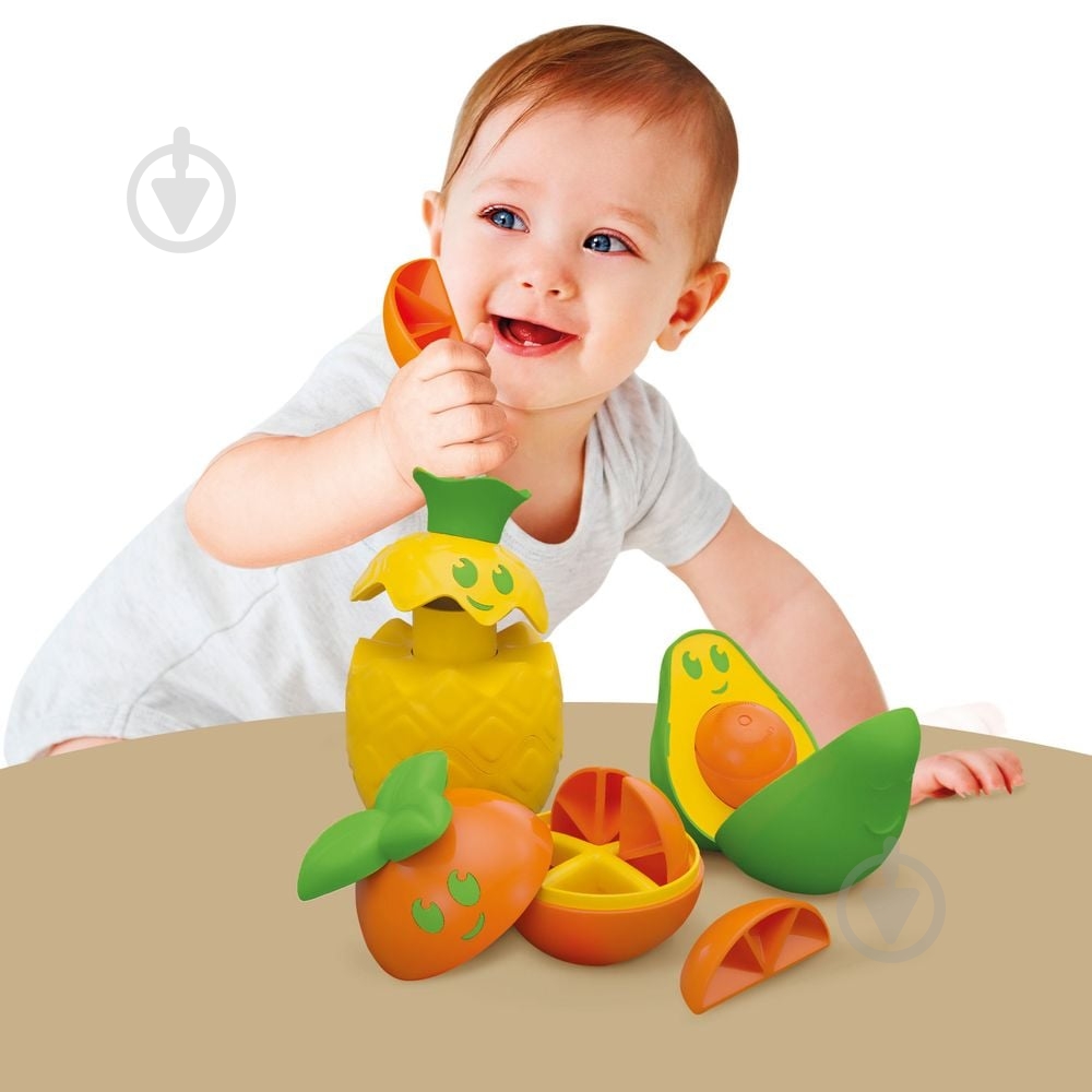 Игрушка развивающая Clementoni "Fruit Puzzle" 17512 - фото 3