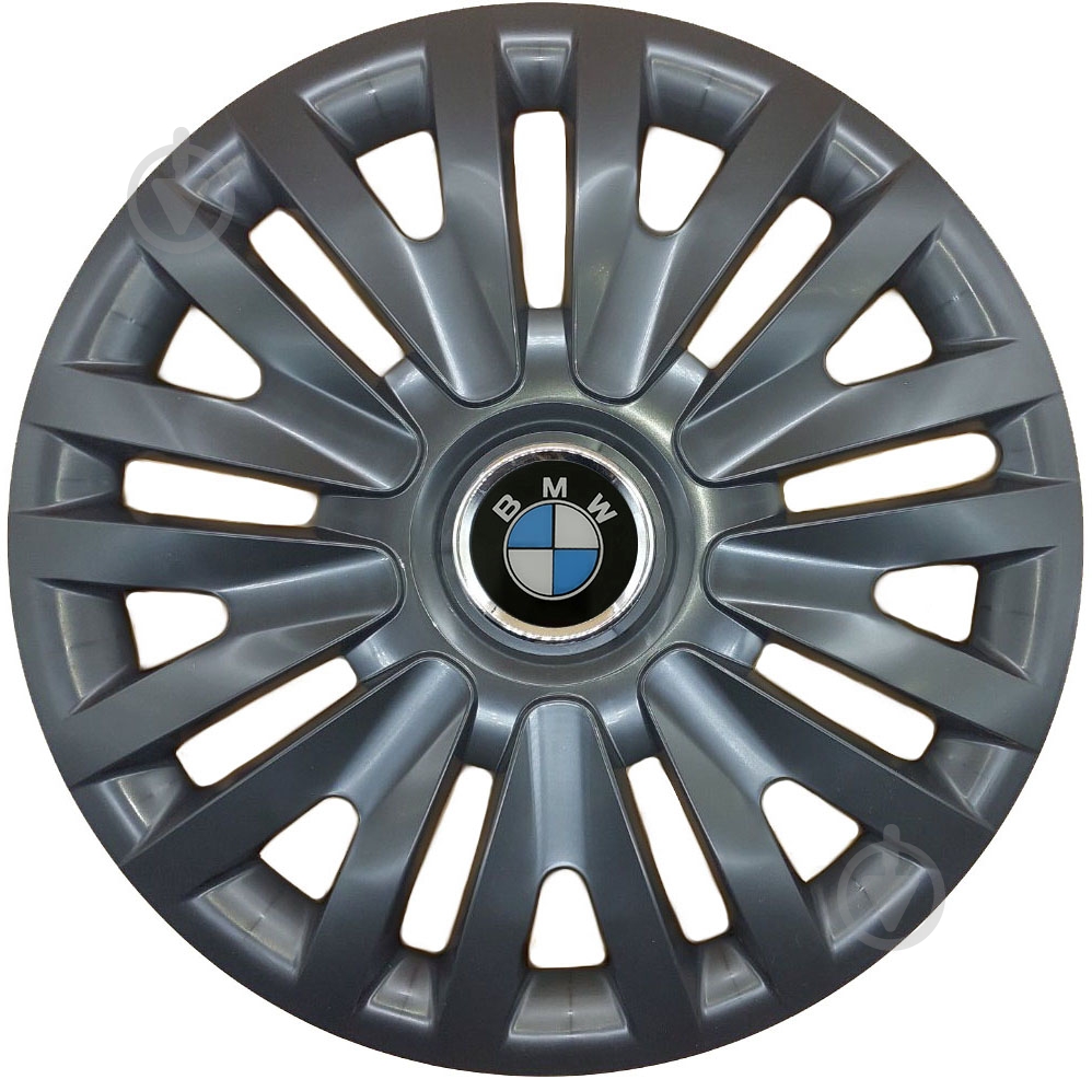 Ковпак для коліс SJS BMW 412 R16" 4 шт. чорний - фото 1