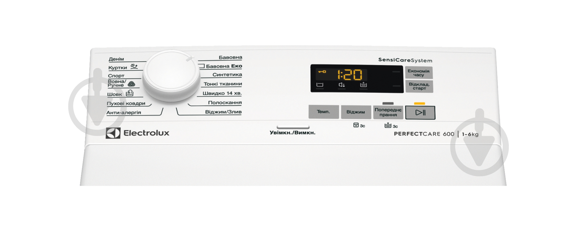 Пральна машина Electrolux EW6T5061U - фото 2 Пральна машина Electrolux EW6T5061U - фото 2