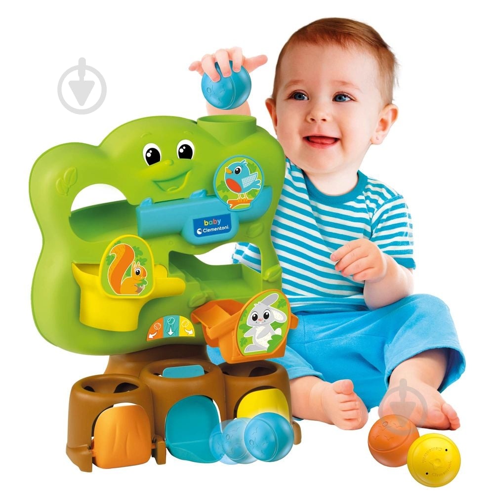 Игрушка-сортер Clementoni "Magic Colour Tree" 17511 - фото 2