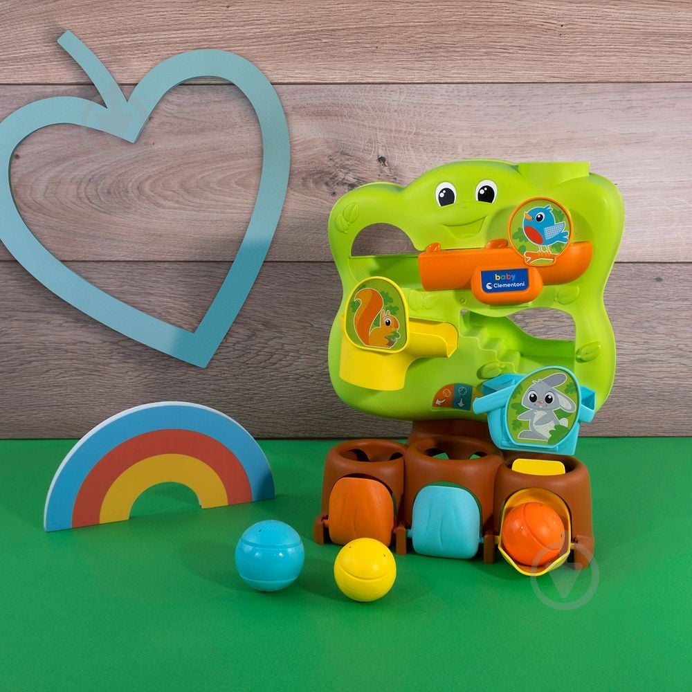 Игрушка-сортер Clementoni "Magic Colour Tree" 17511 - фото 4