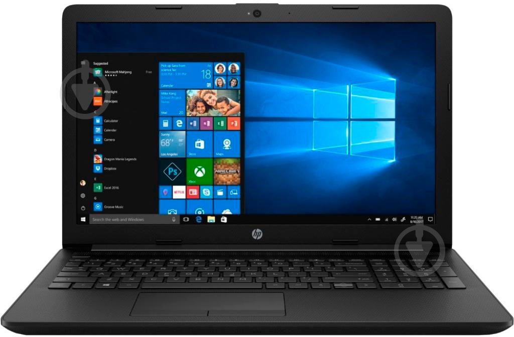 Ноутбук HP Notebook 15-db1112ur 15,6" (7SE50EA) black - фото 1