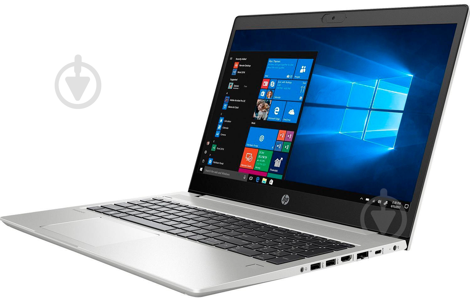 Ноутбук HP Probook 455 G7 15,6 (175V2EA) silver - фото 2
