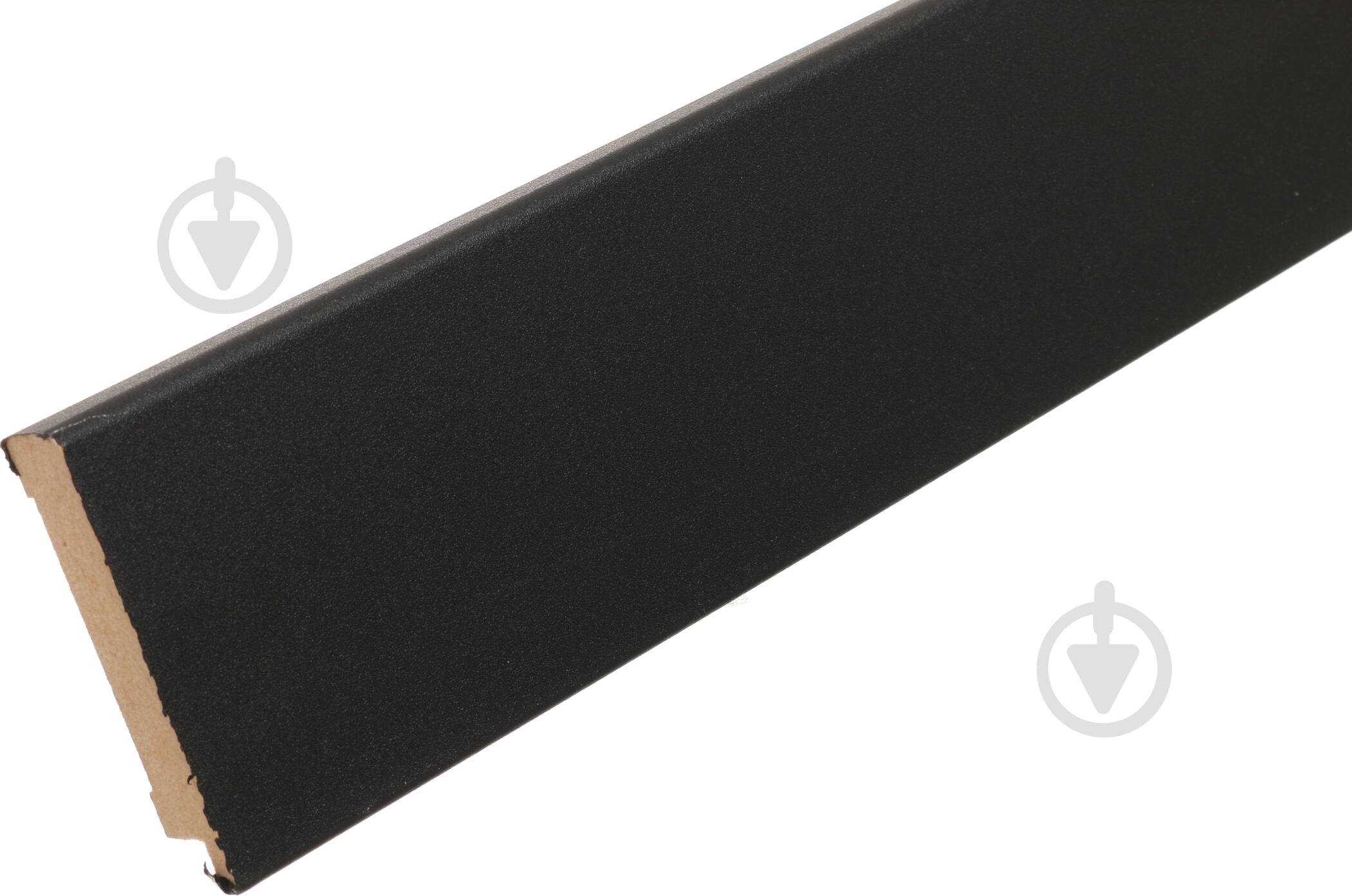 Плінтус МДФ Super Profil ПП1680К чорний сицилійський 2070х79х16 мм - фото 1 Плінтус МДФ Super Profil ПП1680К чорний сицилійський 2070х79х16 мм - фото 1