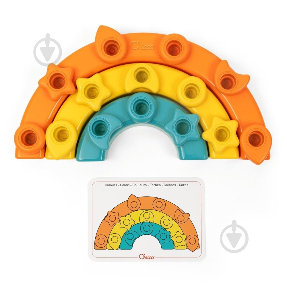 Розвивальна гра Chicco "Веселка" 12198.00 - фото 4
