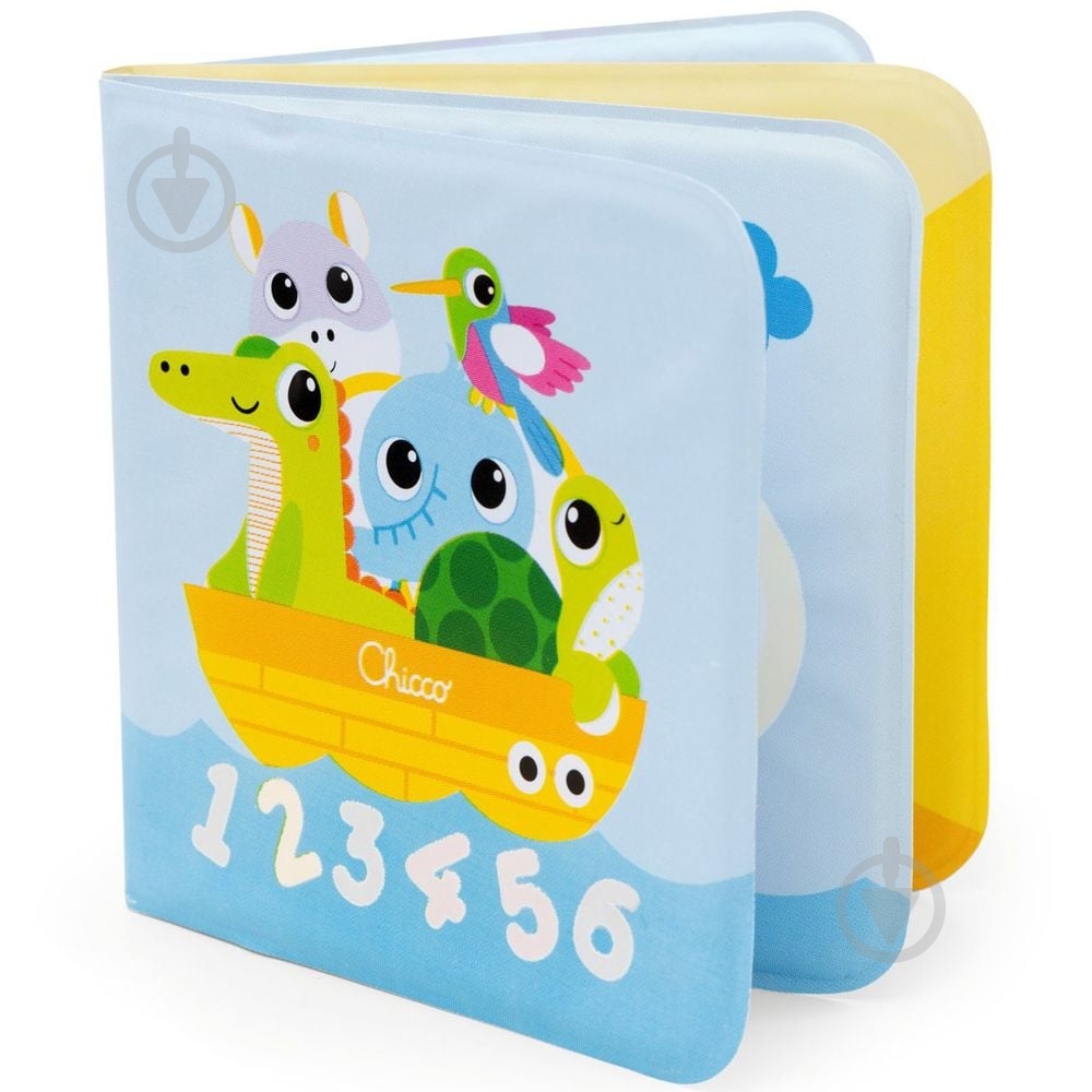 Игрушка для воды Chicco "Книжка 123" 12152.00 - фото 1 Игрушка для воды Chicco "Книжка 123" 12152.00 - фото 1