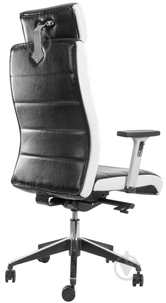 Крісло Barsky Efficientia Ef-01 чорно-білий - фото 2