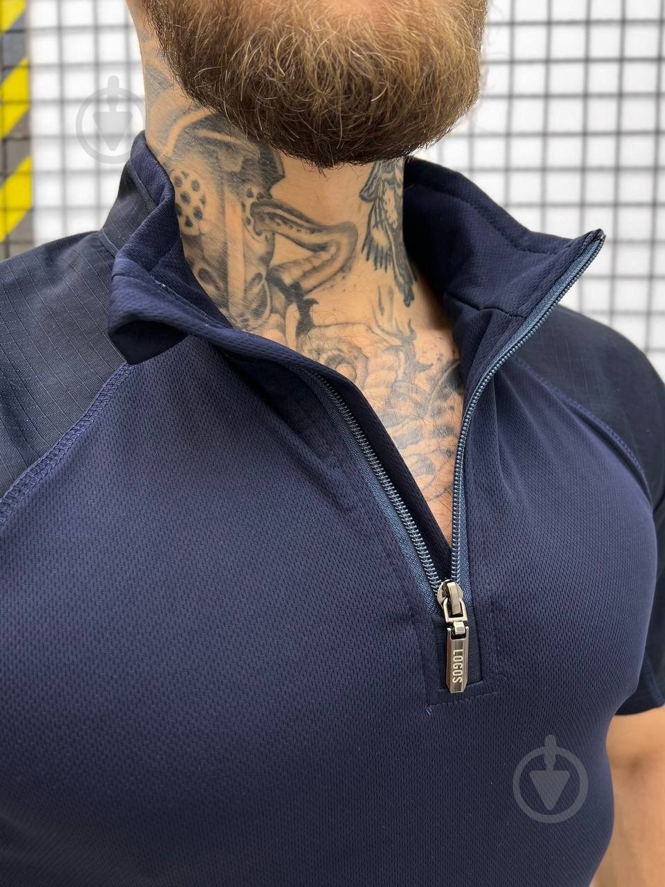 Рубашка LOGOS Убакс тактическая с коротким рукавом р.4XL 37 синий - фото 3