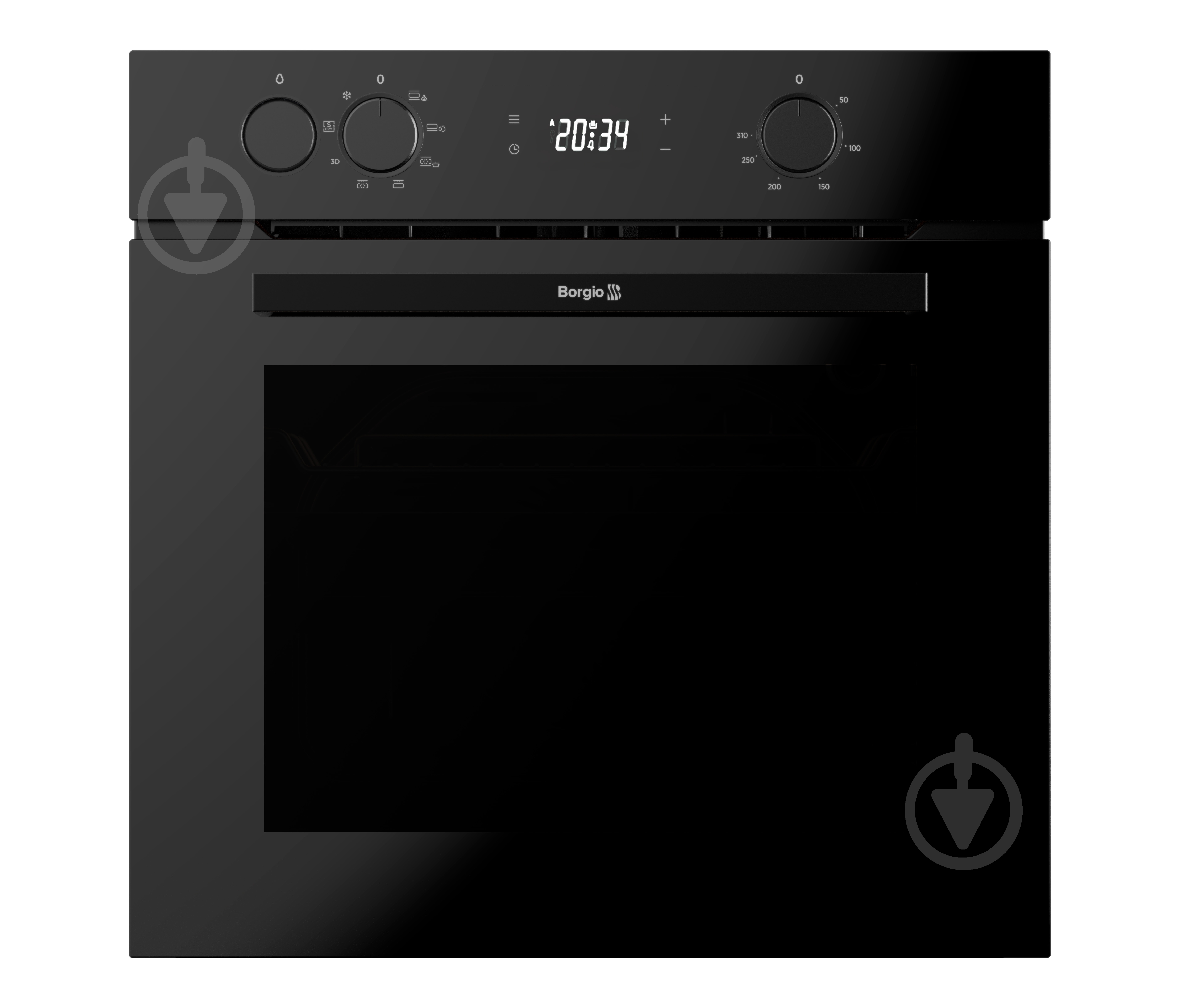 Духовой шкаф Borgio ODS 314.02 ST Black Glass - фото 4