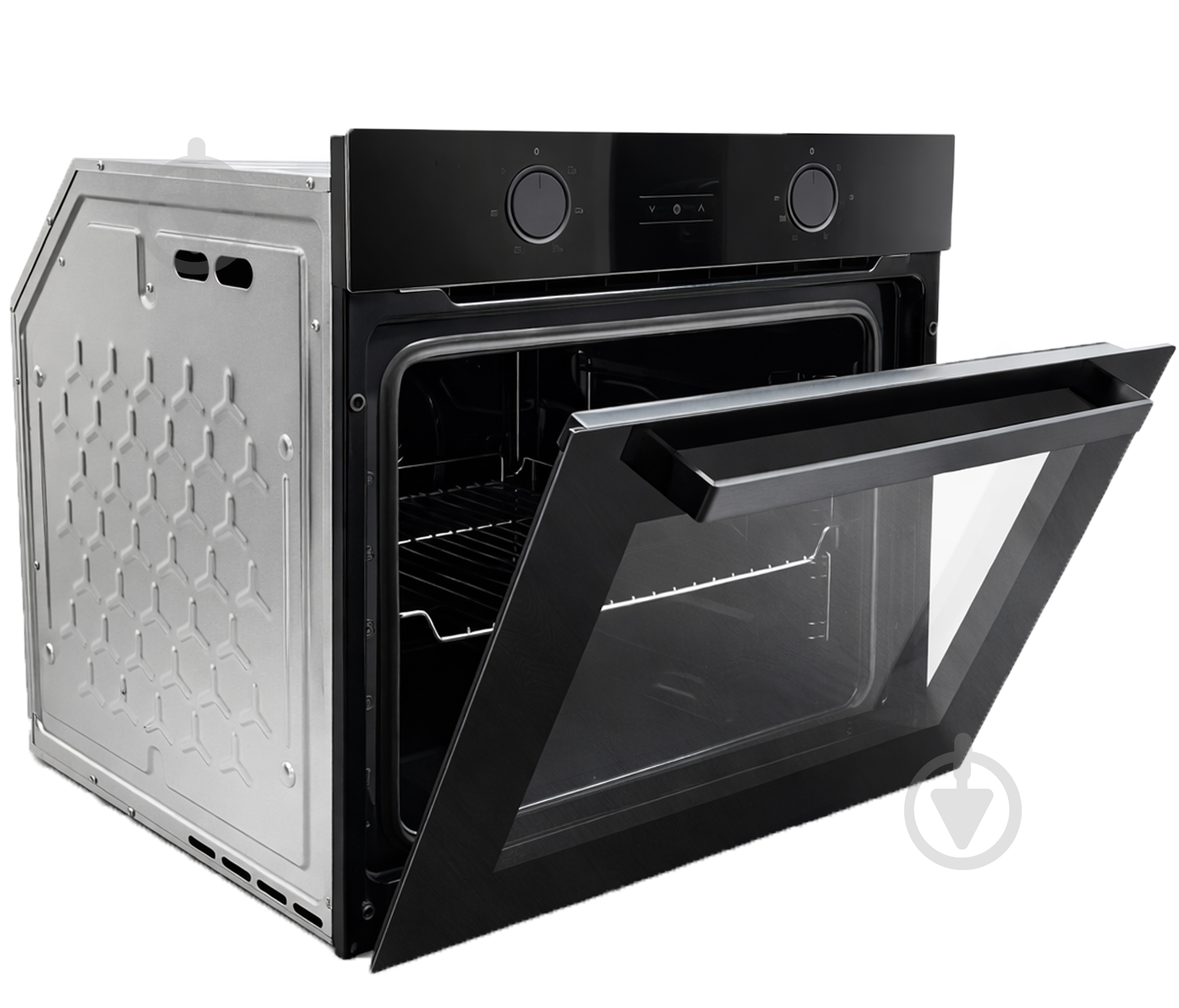 Духова шафа Borgio OMS 206.01 P Black Glass - фото 3