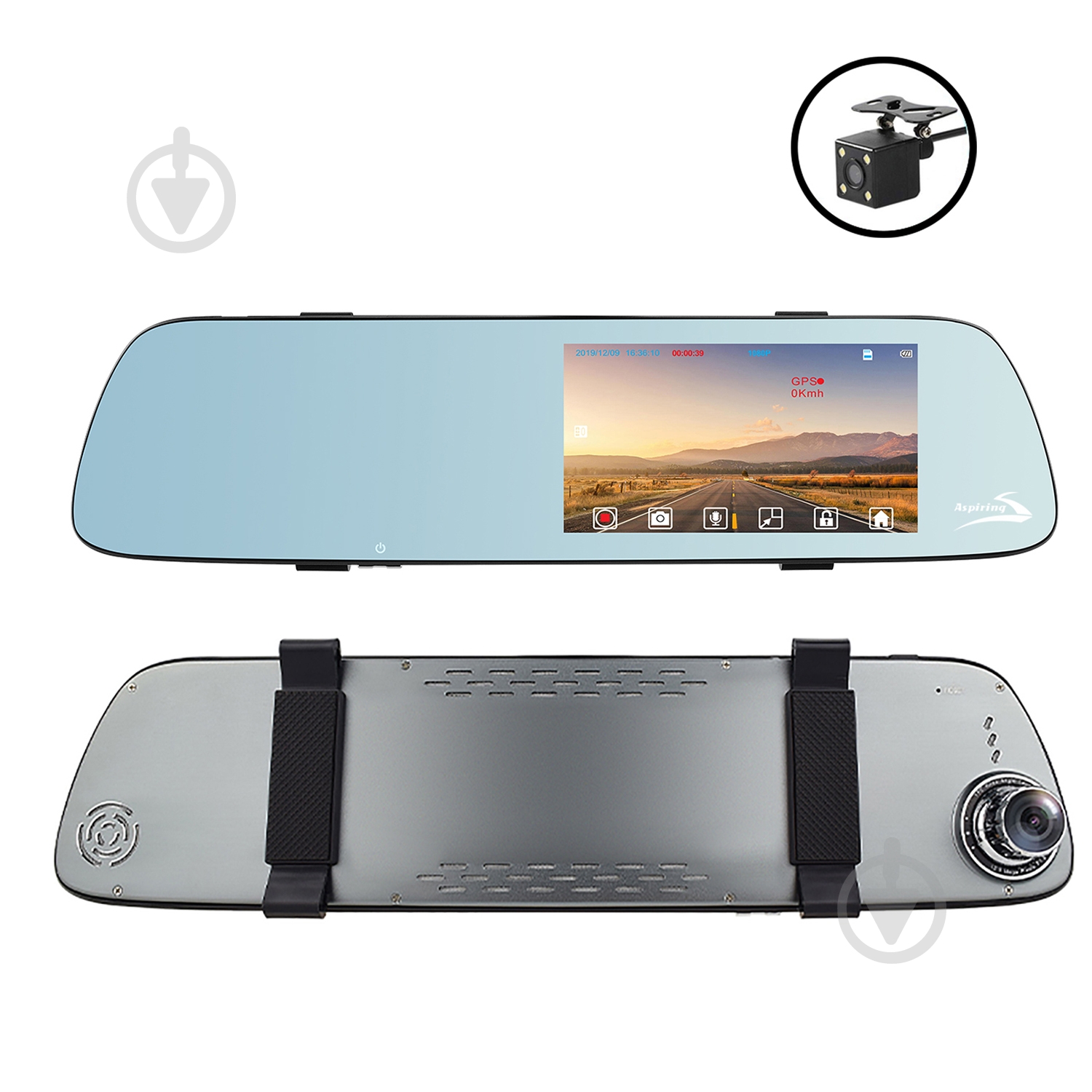 Відеореєстратор Aspiring MAXI 1 SPEEDCAM, WIFI, GPS, ADAS - фото 6 Відеореєстратор Aspiring MAXI 1 SPEEDCAM, WIFI, GPS, ADAS - фото 6