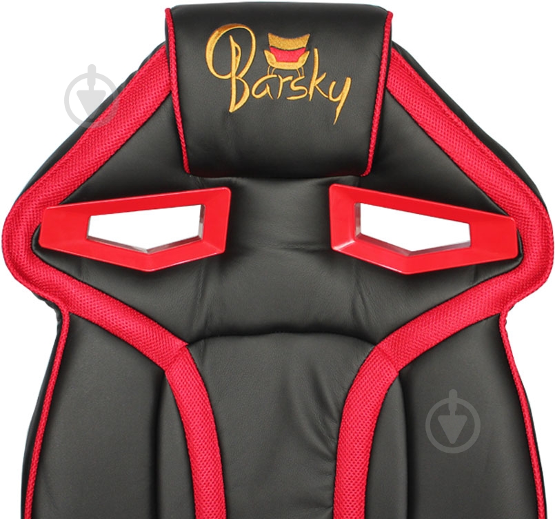 Кресло Barsky Sportdrive Game SD-08 черно-красный - фото 4