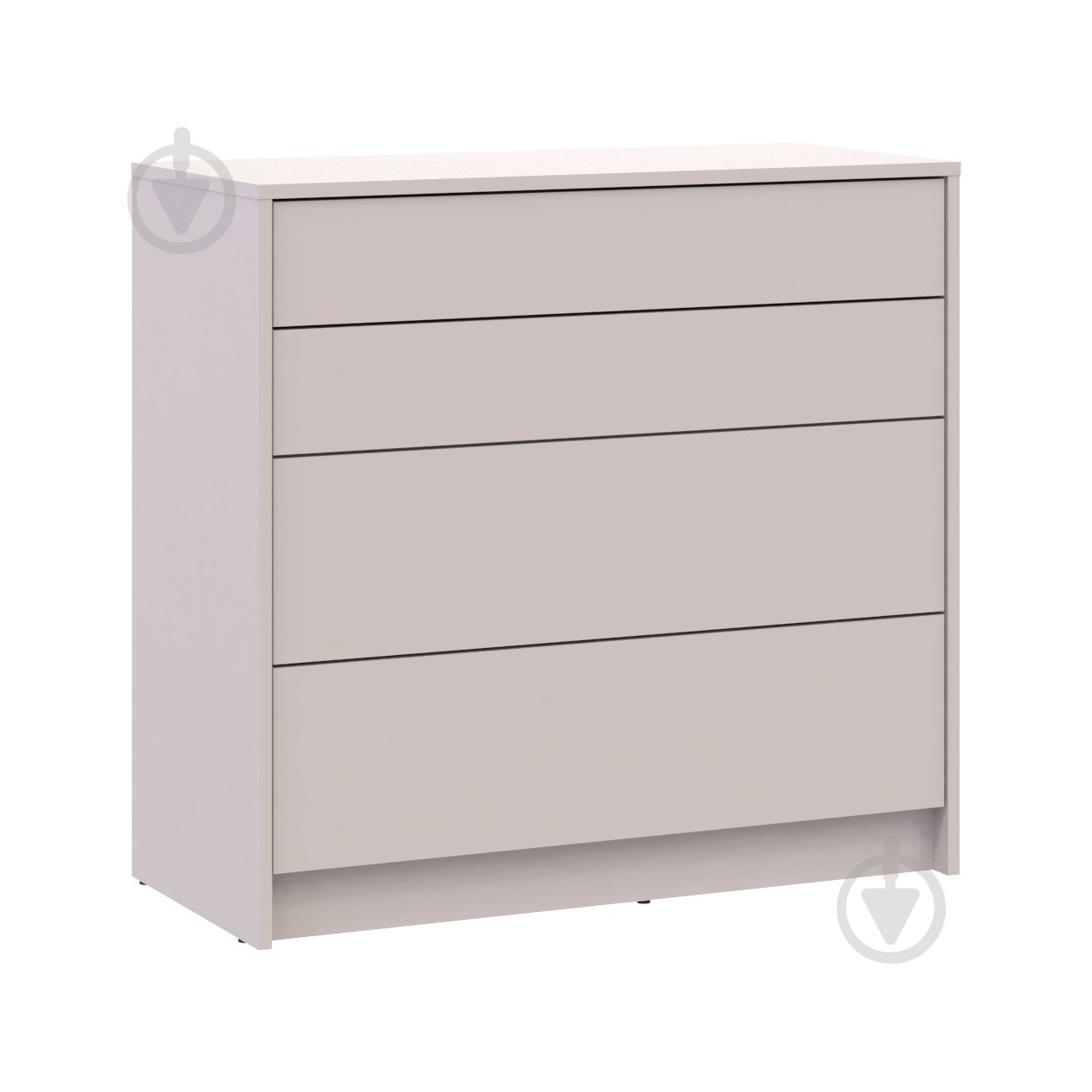 Комод Doros Дэйл 4Ш 900x850x410 мм кашемир/кашемир - фото 5