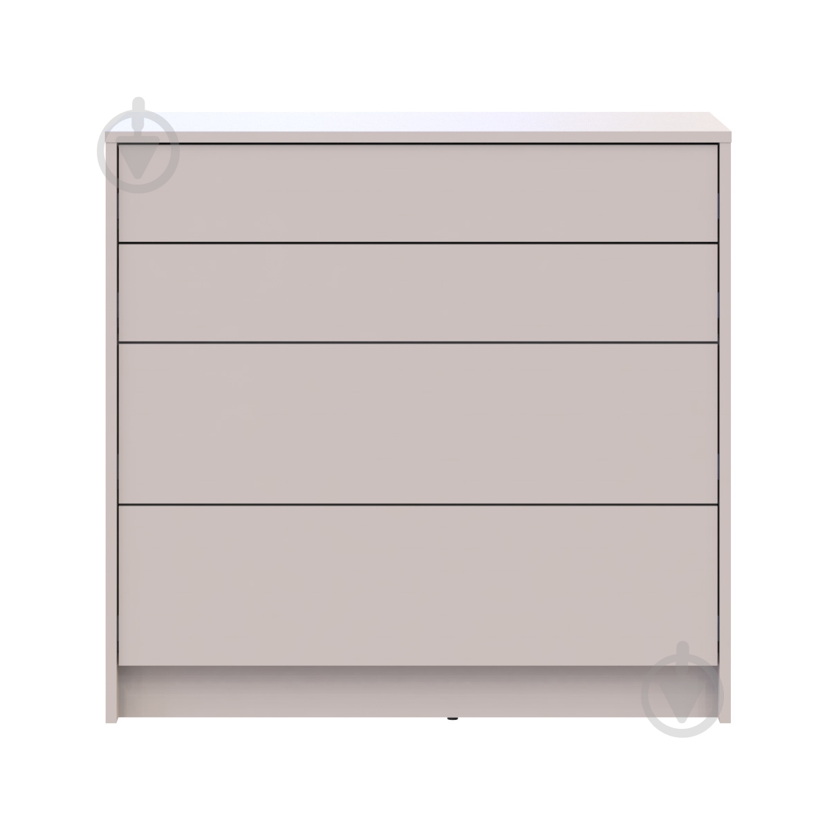 Комод Doros Дэйл 4Ш 900x850x410 мм кашемир/кашемир - фото 4