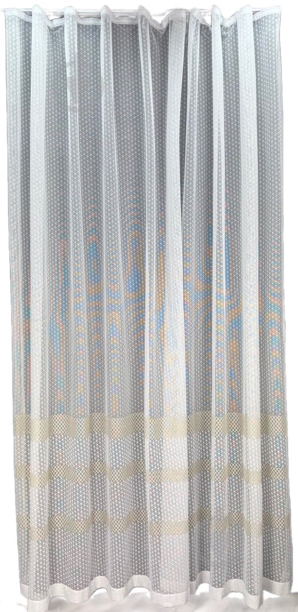 Тюль 300х270 см золотая полоса HX 14G 62404904 - фото 1