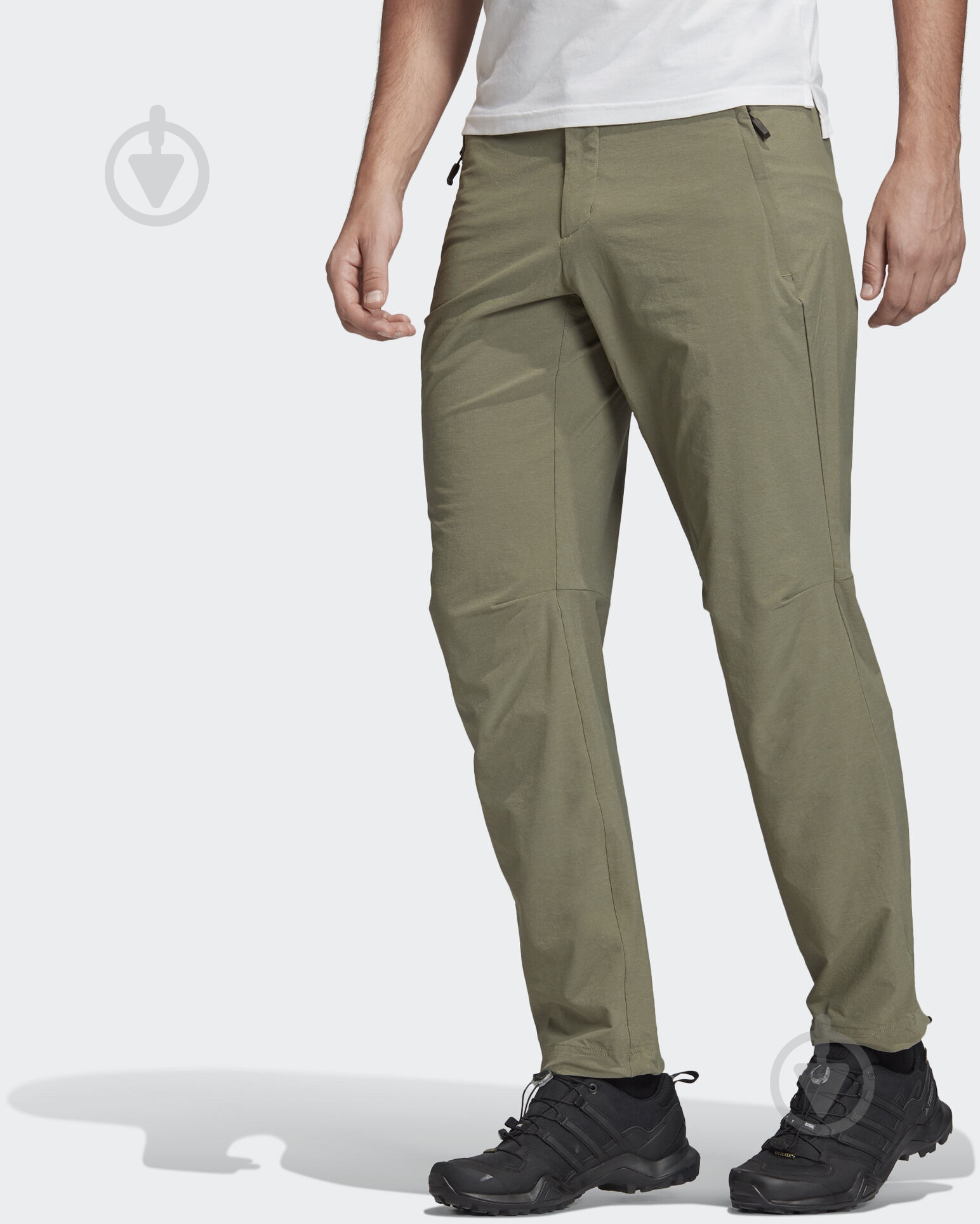 Брюки Adidas LiteFlex Pants FJ9359 р. 48 зеленый - фото 3