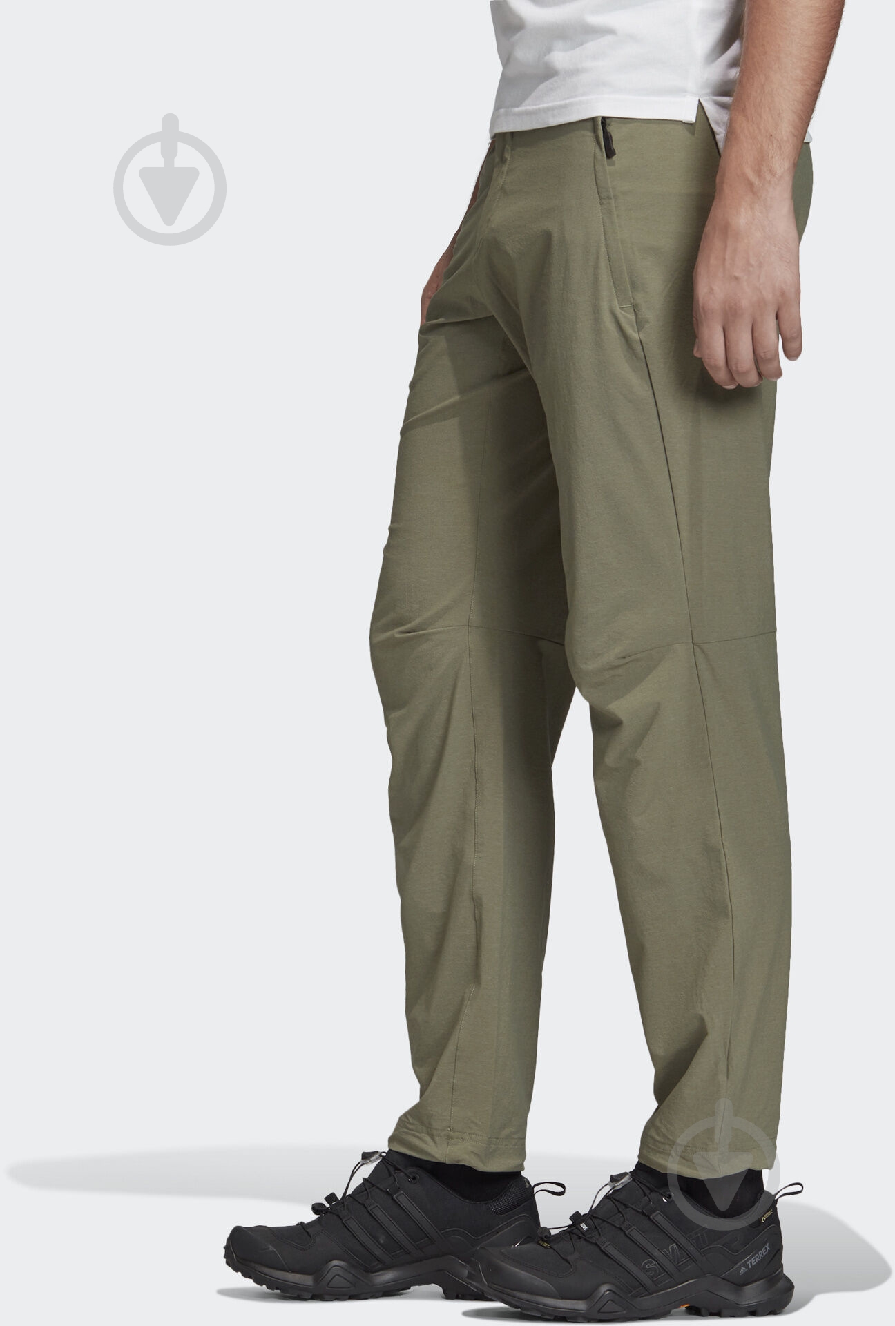 Брюки Adidas LiteFlex Pants FJ9359 р. 48 зеленый - фото 4