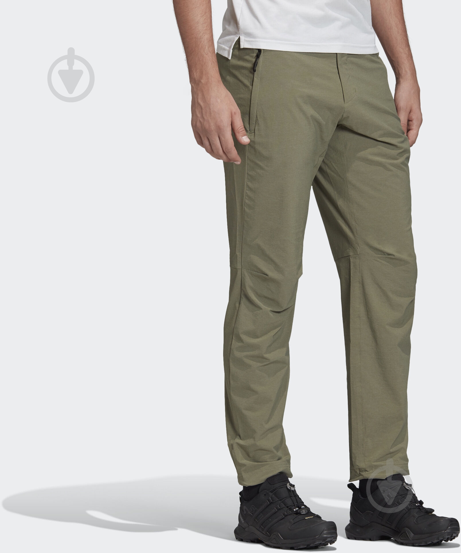 Брюки Adidas LiteFlex Pants FJ9359 р. 52 зеленый - фото 6
