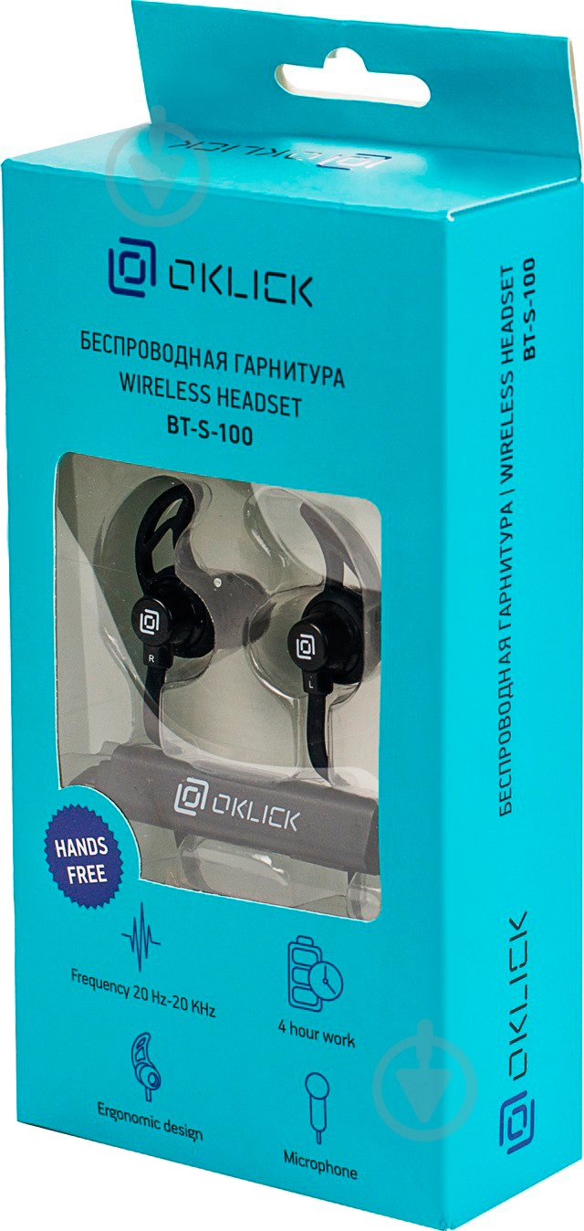Наушники Oklick BT-S-100 black - фото 5